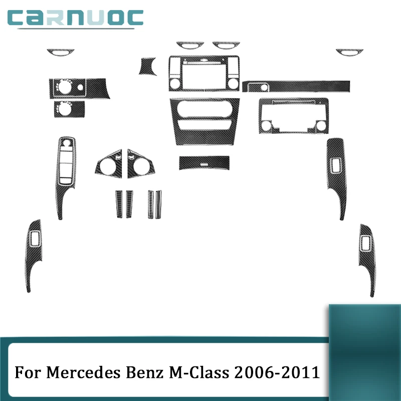 For Mercedes Benz M-Class 2006 2007 2008 2009 2010 2011 Carbon Fiber Black Stickers Strip Trim Car Decorative Accessories
For Mercedes Benz M-Class 2006 2007 2008 2009 2010 2011 Carbon Fiber Black Stickers Strip Trim Car Decorative Accessories