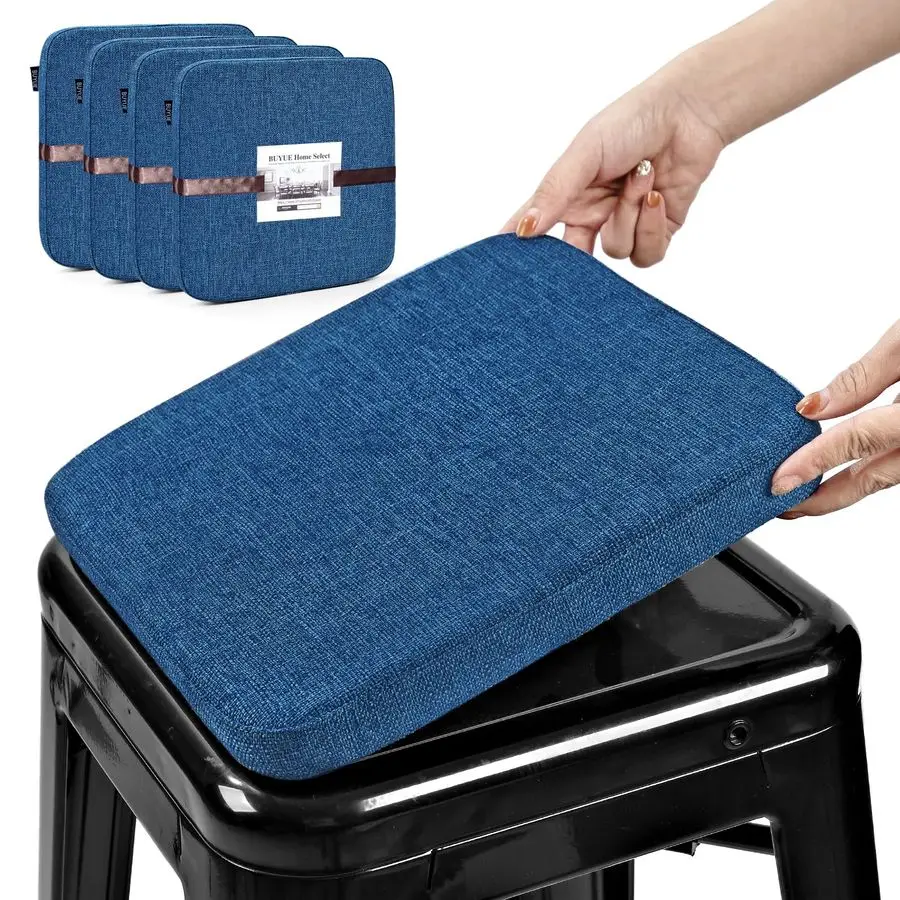 Friendly Woven Fabric Magnetic Bar Stool Cushions Set of 4, Enhanced AntiSlip Breathable Small Chair Seat Pads for Cafe Bistro
Friendly Woven Fabric Magnetic Bar Stool Cushions Set of 4, Enhanced AntiSlip Breathable Small Chair Seat Pads for Cafe Bistro