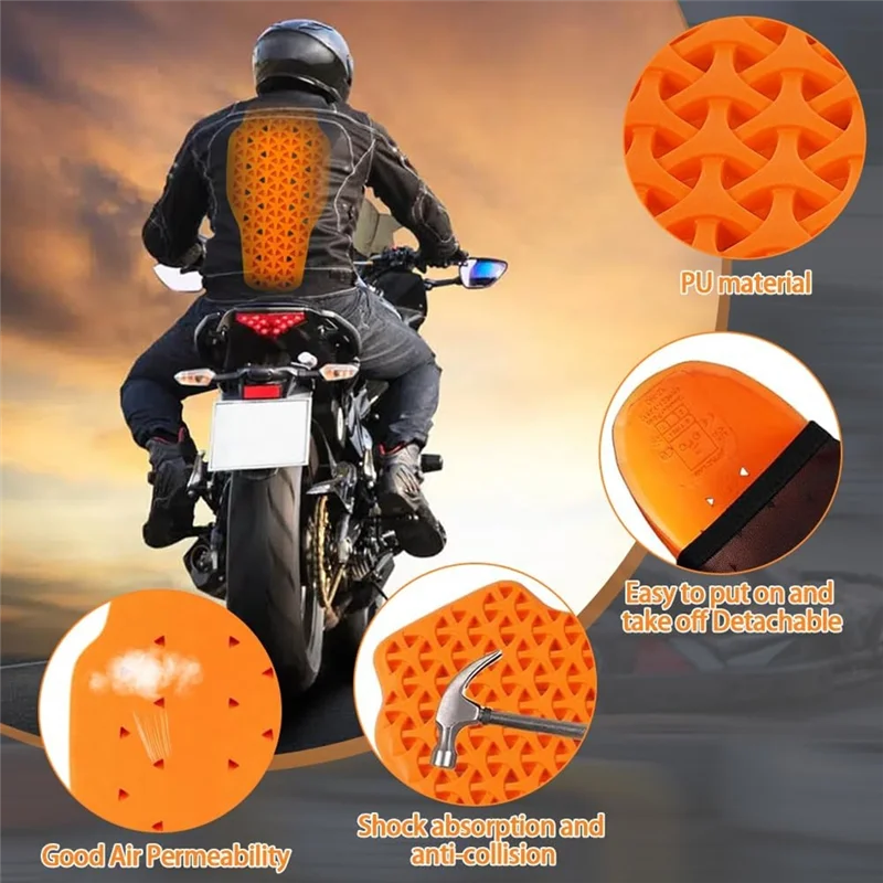 Hot Selling-Anti-Fall Spine Armor Inserts For Motorcycle Protective Jackets, Biker Riding Pads,Anti-Fall Spine Armor Inserts For
Hot Selling-Anti-Fall Spine Armor Inserts For Motorcycle Protective Jackets, Biker Riding Pads,Anti-Fall Spine Armor Inserts For