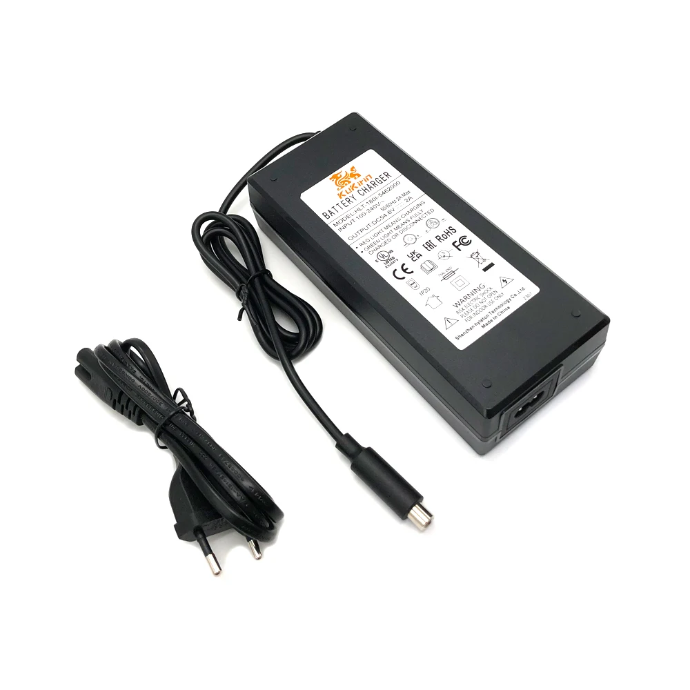 For Kugoo Kukirin G2Pro/G2Max Electric Scooter Universal 54.6V 2A charger(European standard) with certification
For Kugoo Kukirin G2Pro/G2Max Electric Scooter Universal 54.6V 2A charger(European standard) with certification