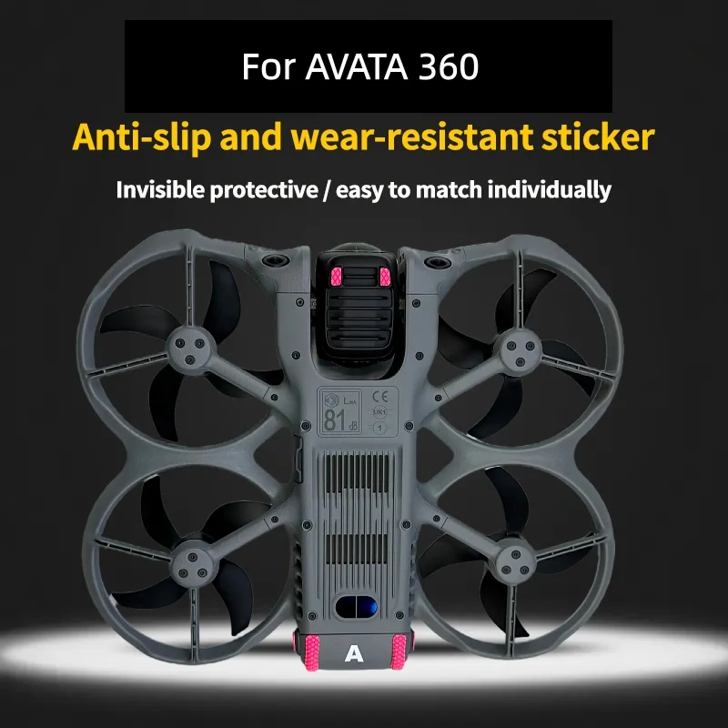 For DJI AVATA360 Anti-slip stickers wear-resistant stickers and battery label stickers
For DJI AVATA360 Anti-slip stickers wear-resistant stickers and battery label stickers