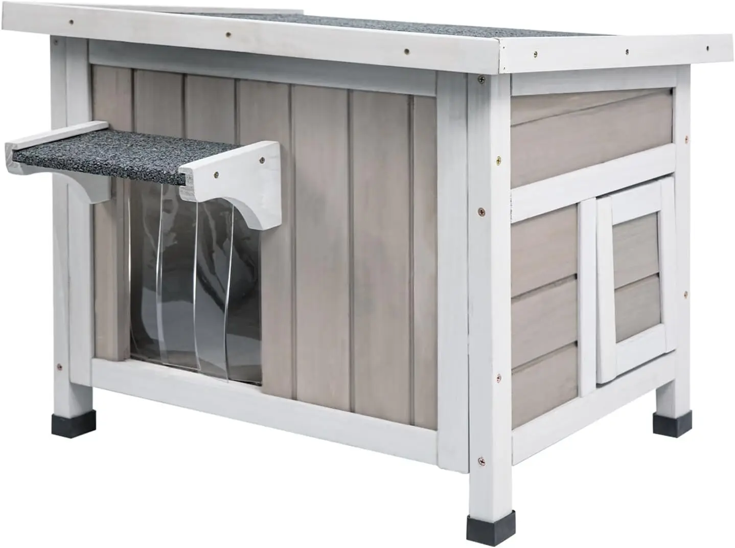 Insulated Cat House Outdoor Cat Shelter for Feral Cats in Winter
Insulated Cat House Outdoor Cat Shelter for Feral Cats in Winter