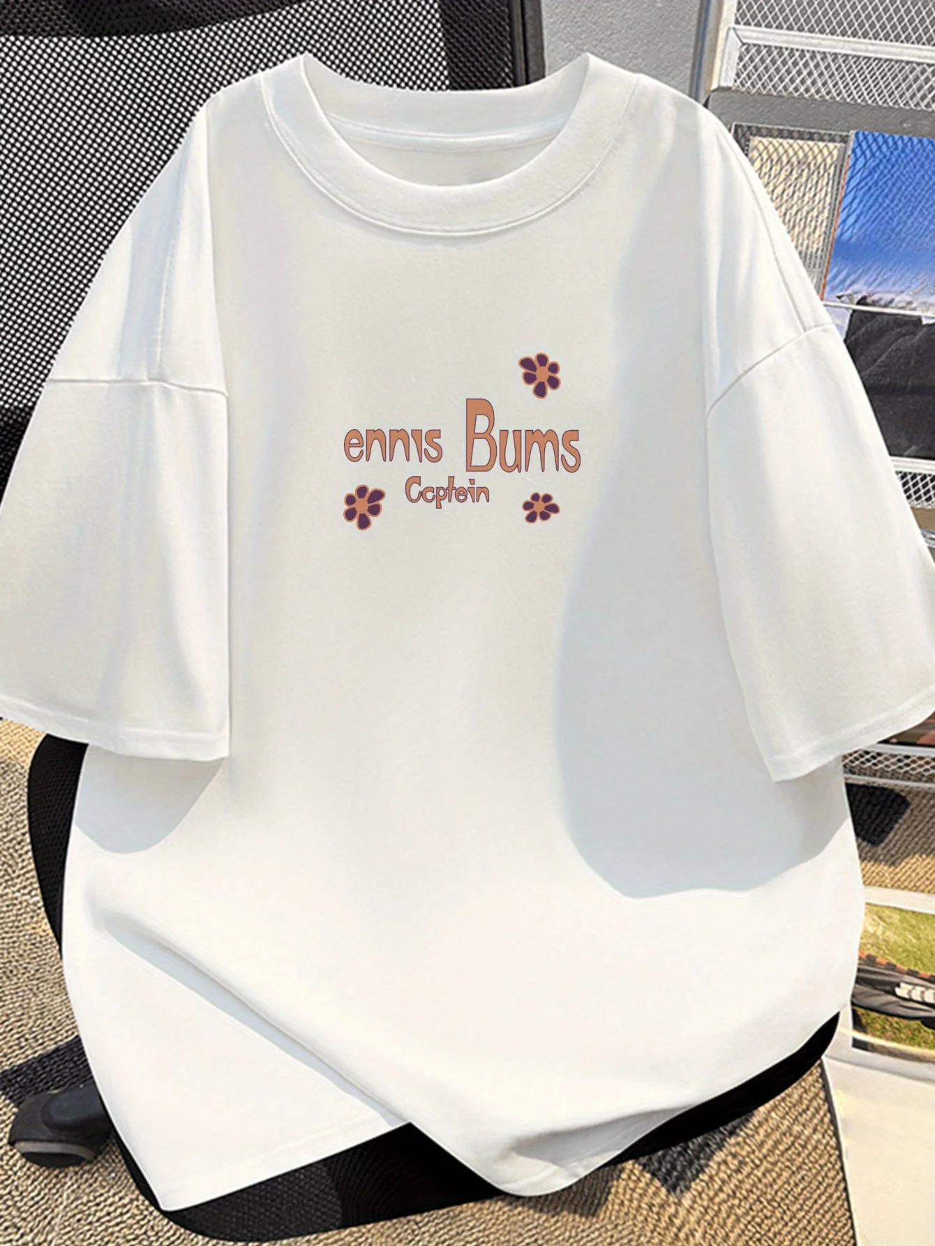 Double Sided Cartoon Flower Graphic Printing Summer Autumn Winter Cotton Casual Comfortable Men and Women T-shirt Short Sleeve 
Double Sided Cartoon Flower Graphic Printing Summer Autumn Winter Cotton Casual Comfortable Men and Women T-shirt Short Sleeve