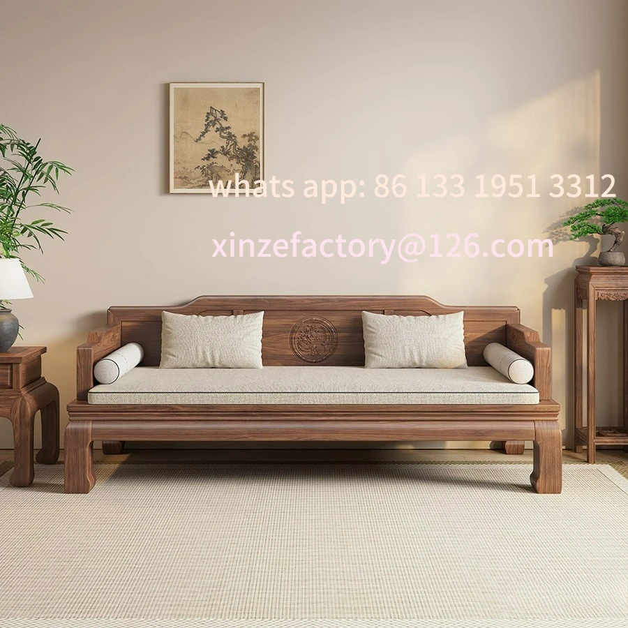 Customizable walnut all solid wood Arhat bed dual-purpose multi-function push-pull retractable sofa bed
Customizable walnut all solid wood Arhat bed dual-purpose multi-function push-pull retractable sofa bed