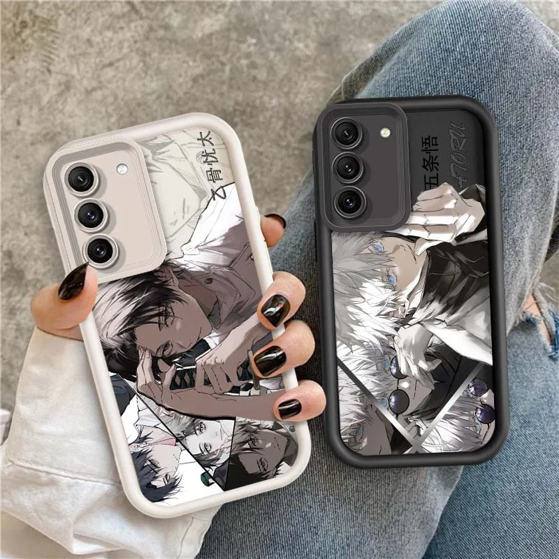Jujutsu Kaisen Okkotsu Gojo Phone Case For Samsung Galaxy S25 S24 S23 S22 S21 S20 Ultra Plus FE 5G Eye Ladder Soft TPU Cover
Jujutsu Kaisen Okkotsu Gojo Phone Case For Samsung Galaxy S25 S24 S23 S22 S21 S20 Ultra Plus FE 5G Eye Ladder Soft TPU Cover