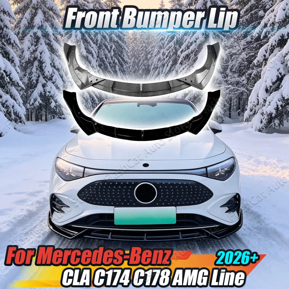 CLA Exterior Body Kits Lower Splitter Diffuser For Mercedes Benz CLA Class C174 C178 AMG Line 2026+ Car Front Bumper Canard Lip
CLA Exterior Body Kits Lower Splitter Diffuser For Mercedes Benz CLA Class C174 C178 AMG Line 2026+ Car Front Bumper Canard Lip