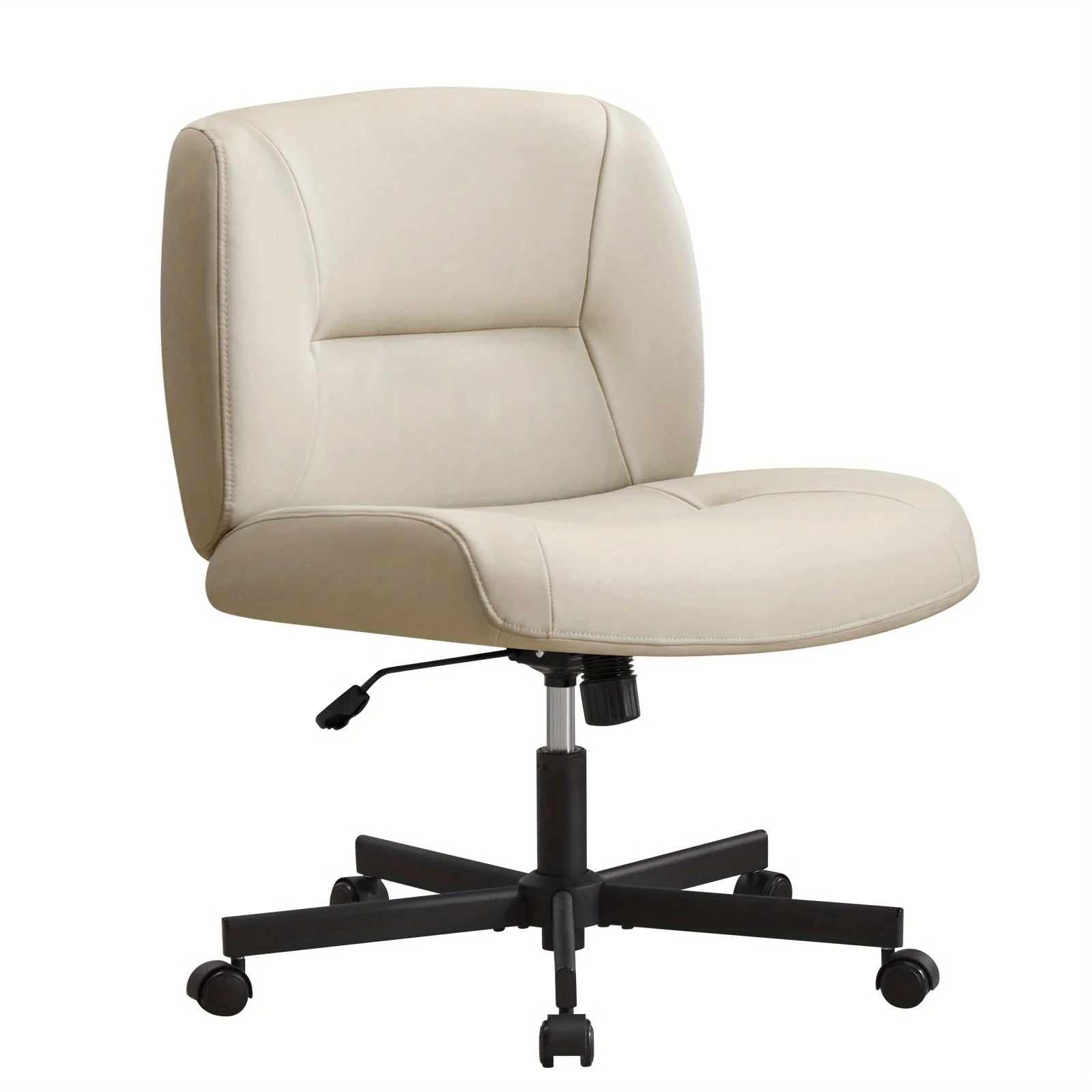 Waterfall Seat Cushion Faux Leather Office Desk And Chair, 4-inch Thick Seat Cushion, Comfortable Fit for Human Buttocks, Rotatable Home Office Chair
Waterfall Seat Cushion Faux Leather Office Desk And Chair, 4-inch Thick Seat Cushion, Comfortable Fit for Human Buttocks, Rotatable Home Office Chair