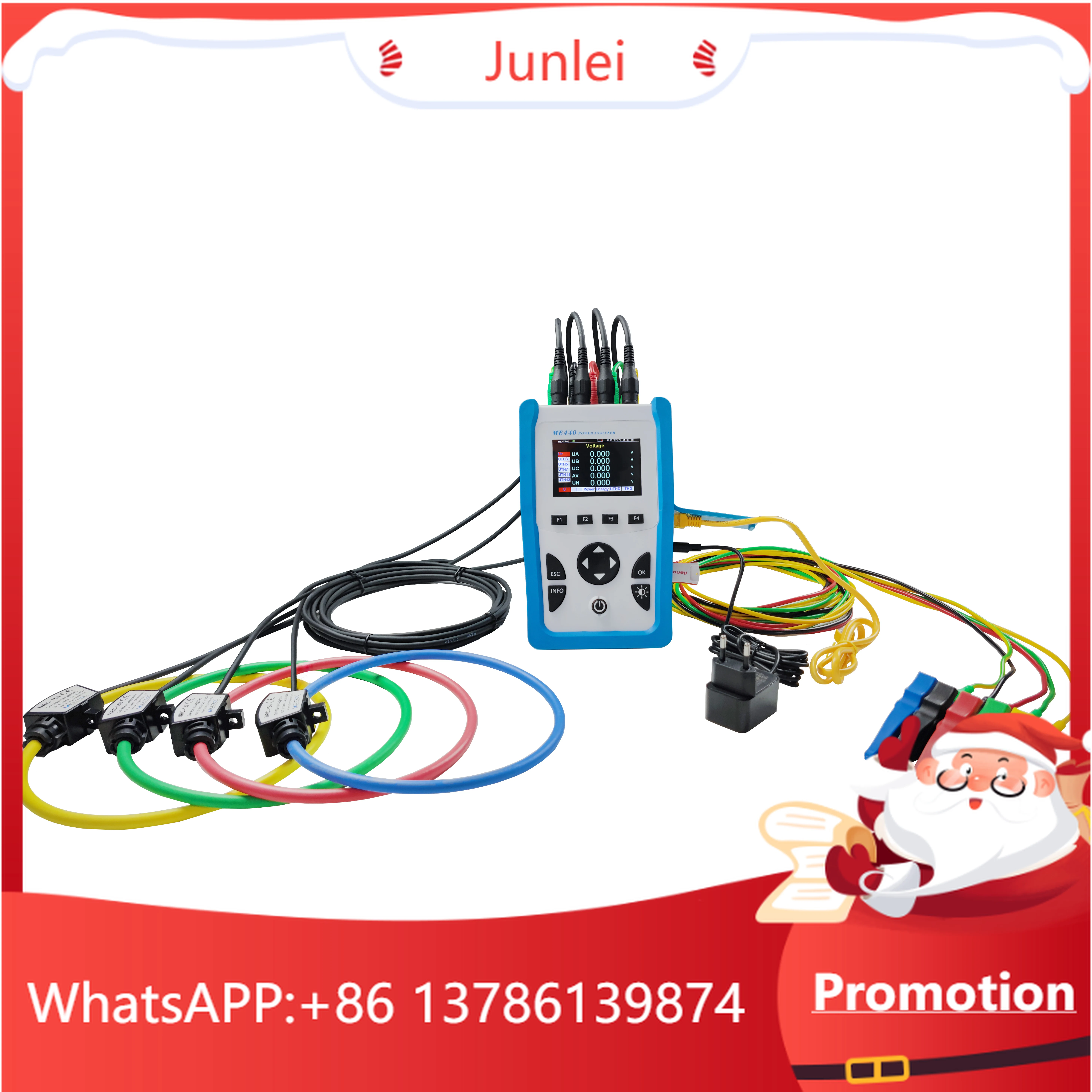 ME440 Handheld 32GB Data Logger Ethernet LAN Current Electrical parameters Measuring Instruments Rogowksi clamp meter
ME440 Handheld 32GB Data Logger Ethernet LAN Current Electrical parameters Measuring Instruments Rogowksi clamp meter