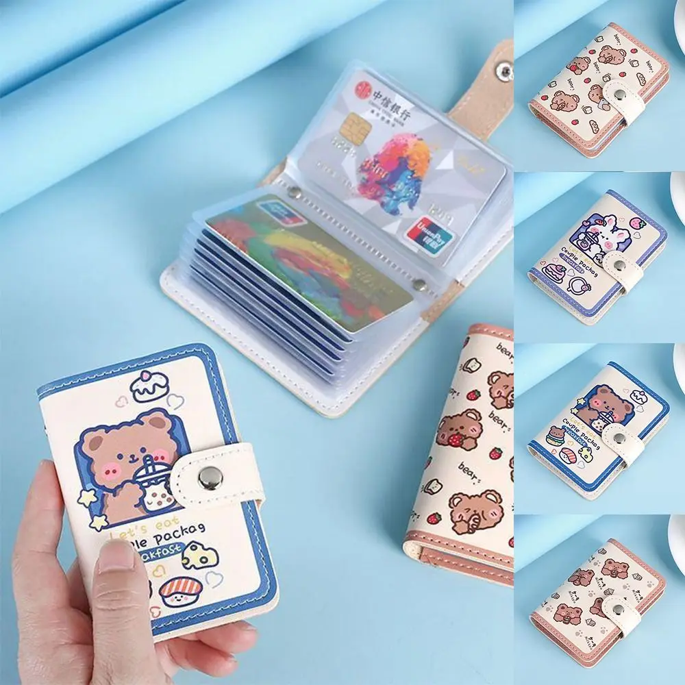 Rabbit Cartoon Bear Cards Holders Korean Style Short Clutch Bag Driver's License Storage Bag Coin Purse PU Leather
Rabbit Cartoon Bear Cards Holders Korean Style Short Clutch Bag Driver's License Storage Bag Coin Purse PU Leather