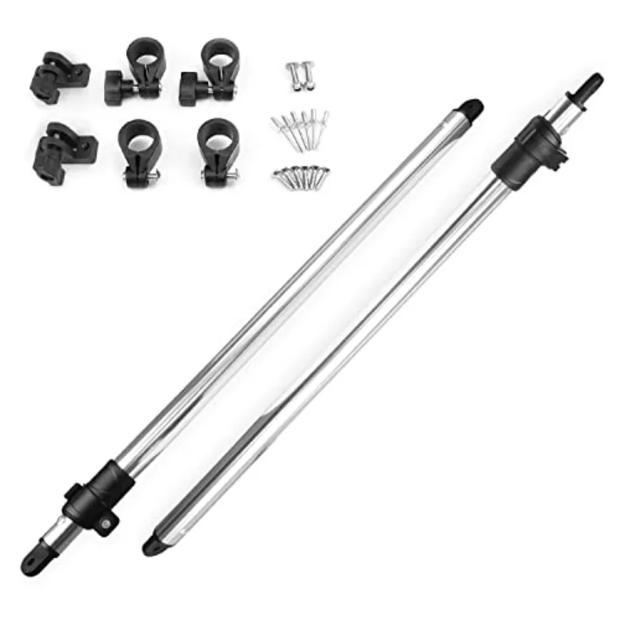 Bimini Adjustable Rear Support Pole Kit Marine Grade Aluminum Pole Telescopic Design w/ 1" Diameter All Fittings Included 360 D
Bimini Adjustable Rear Support Pole Kit Marine Grade Aluminum Pole Telescopic Design w/ 1" Diameter All Fittings Included 360 D