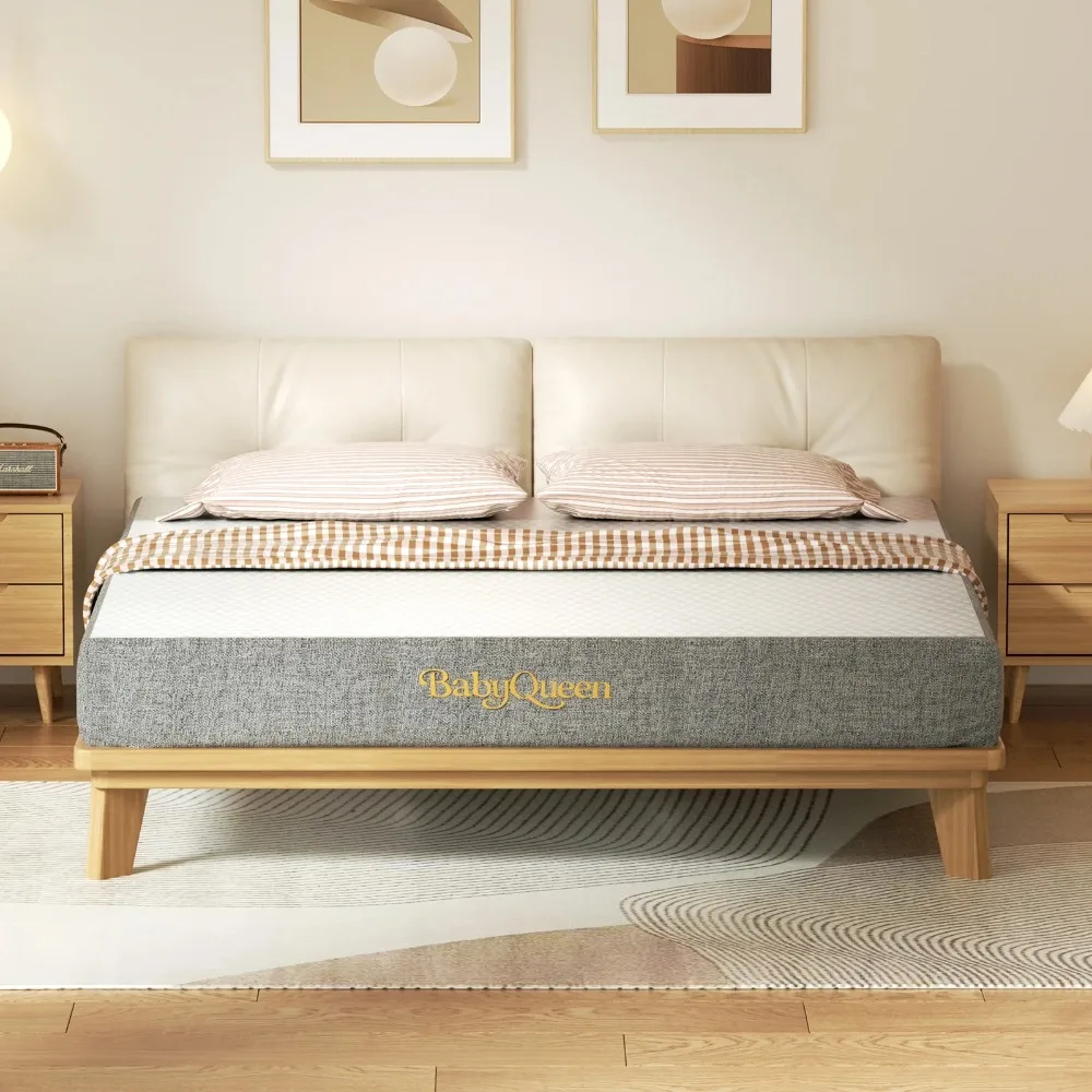 Twin Mattress, 8 inch Twin Size Medium Gel Memory Foam Mattress in a Box, Pressure Relieving
Twin Mattress, 8 inch Twin Size Medium Gel Memory Foam Mattress in a Box, Pressure Relieving