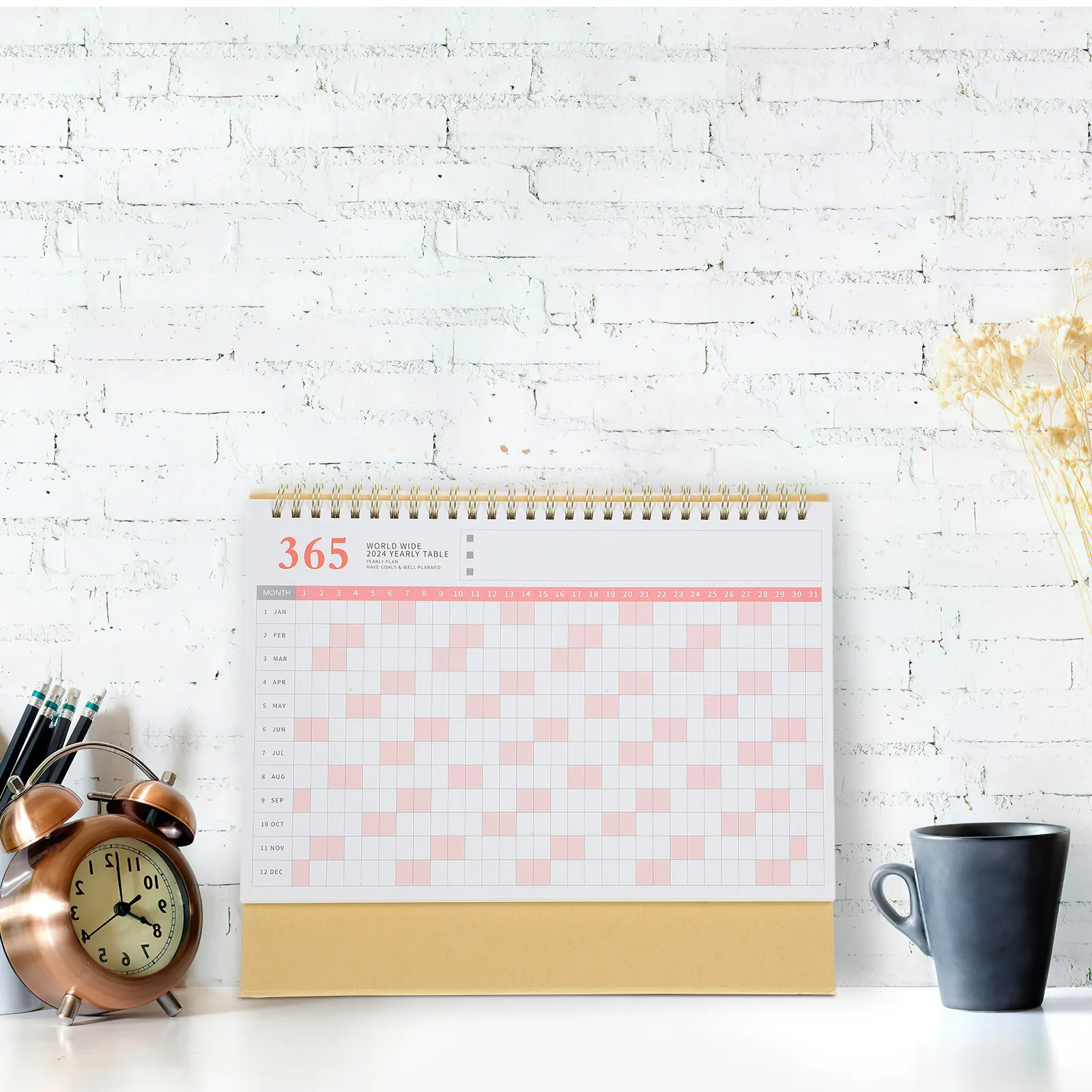 Desk Standing Calendar Large Yearly Planner Monthly Table Calendars Office Decor
Desk Standing Calendar Large Yearly Planner Monthly Table Calendars Office Decor