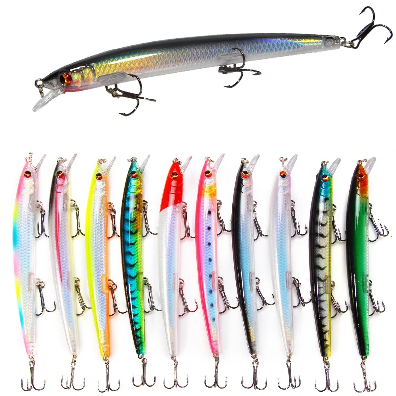 Hunthouse Lure Hard Plastic Bait13.5cm 15.4gCrankbait Swinger Winter Fishing Needle Water Surface Floating Bait Fishing Supplies
Hunthouse Lure Hard Plastic Bait13.5cm 15.4gCrankbait Swinger Winter Fishing Needle Water Surface Floating Bait Fishing Supplies
