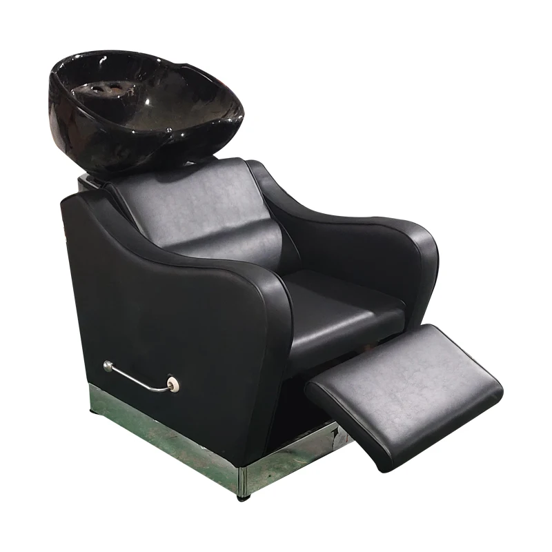 2022 New Hair Salon Equipment Classic Black Foot Lift Shampoo Station Backwash Chair With Ceramic Bowl 10 Year Warranty
2022 New Hair Salon Equipment Classic Black Foot Lift Shampoo Station Backwash Chair With Ceramic Bowl 10 Year Warranty