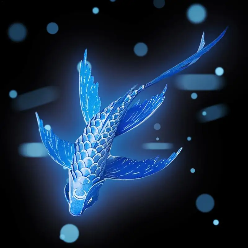 Paper Cuttings Fish lantern USB charging LED Flying Fish Lamp Atmosphere Lamp for Party Decor Ocean Theme Home Decor Supplies
Paper Cuttings Fish lantern USB charging LED Flying Fish Lamp Atmosphere Lamp for Party Decor Ocean Theme Home Decor Supplies