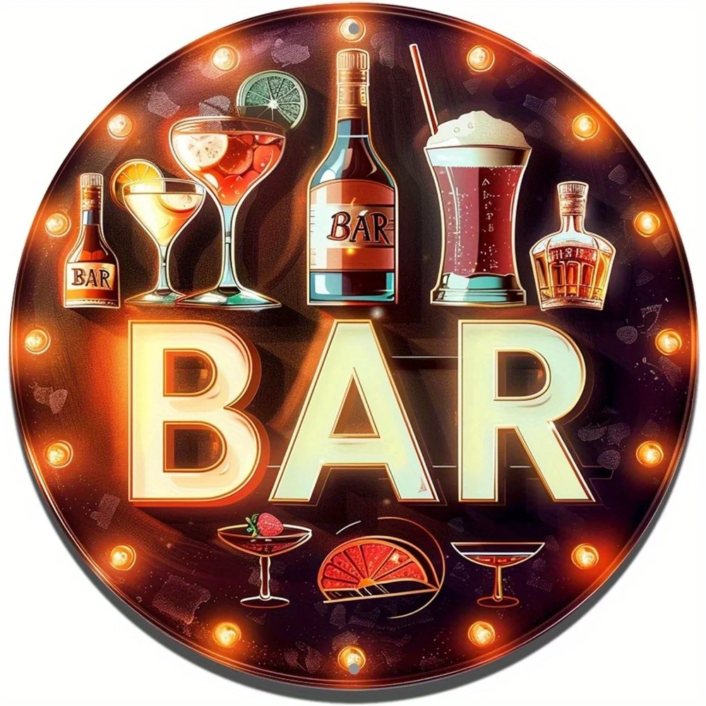 Metal Round Aluminum Sign, Bar Sign, Wall Art Decor, Cafe Bar Club, Living Room Wall Decor, Farm Garden Decoration, 8in &11.8in
Metal Round Aluminum Sign, Bar Sign, Wall Art Decor, Cafe Bar Club, Living Room Wall Decor, Farm Garden Decoration, 8in &11.8in
