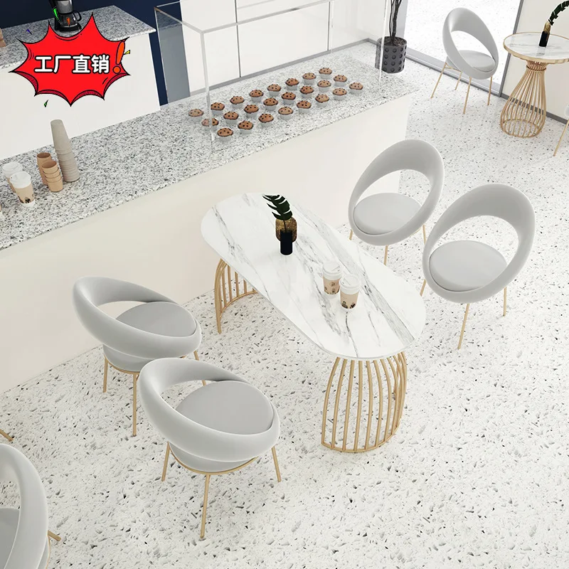 Internet celebrity restaurant dessert milk tea shop table and chair western food cafe simple clear bar leisure wall seat sofa
Internet celebrity restaurant dessert milk tea shop table and chair western food cafe simple clear bar leisure wall seat sofa