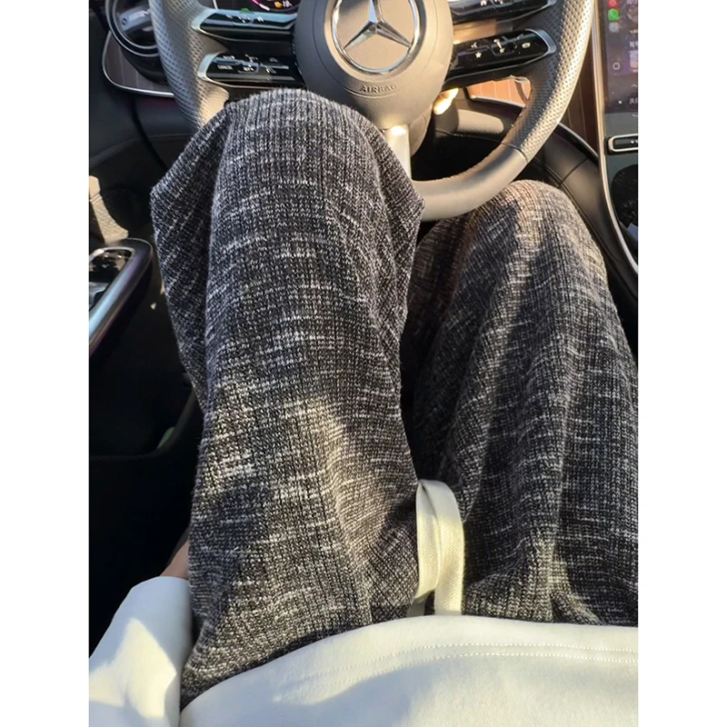 American Dyed Knitted Thiened Fce Casual Straight Leg Pants Men's Spring Autumn Trendy Brand Soft Drapey Comfortable
American Dyed Knitted Thiened Fce Casual Straight Leg Pants Men's Spring Autumn Trendy Brand Soft Drapey Comfortable