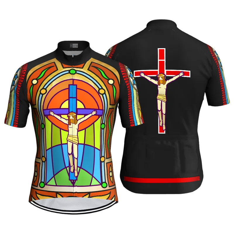 Short Sleeve Bicycle Clothes, Jesus Shirt, MTB Road Cycling, Church Sport Bike Top, Cross Jersey Wear, Christmas Jacket, Fashion
Short Sleeve Bicycle Clothes, Jesus Shirt, MTB Road Cycling, Church Sport Bike Top, Cross Jersey Wear, Christmas Jacket, Fashion