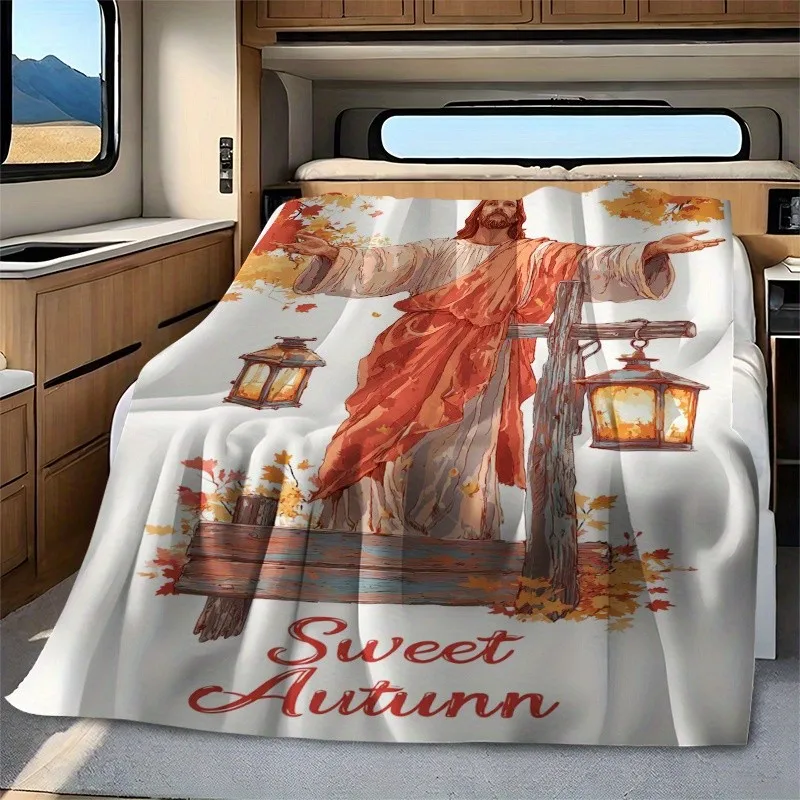 Плед из фланели Sweet Autumn Jesus: Мягкое, легкое коралловое флисовое покрывало для автодомов, путешествий и пикников
Плед из фланели Sweet Autumn Jesus: Мягкое, легкое коралловое флисовое покрывало для автодомов, путешествий и пикников