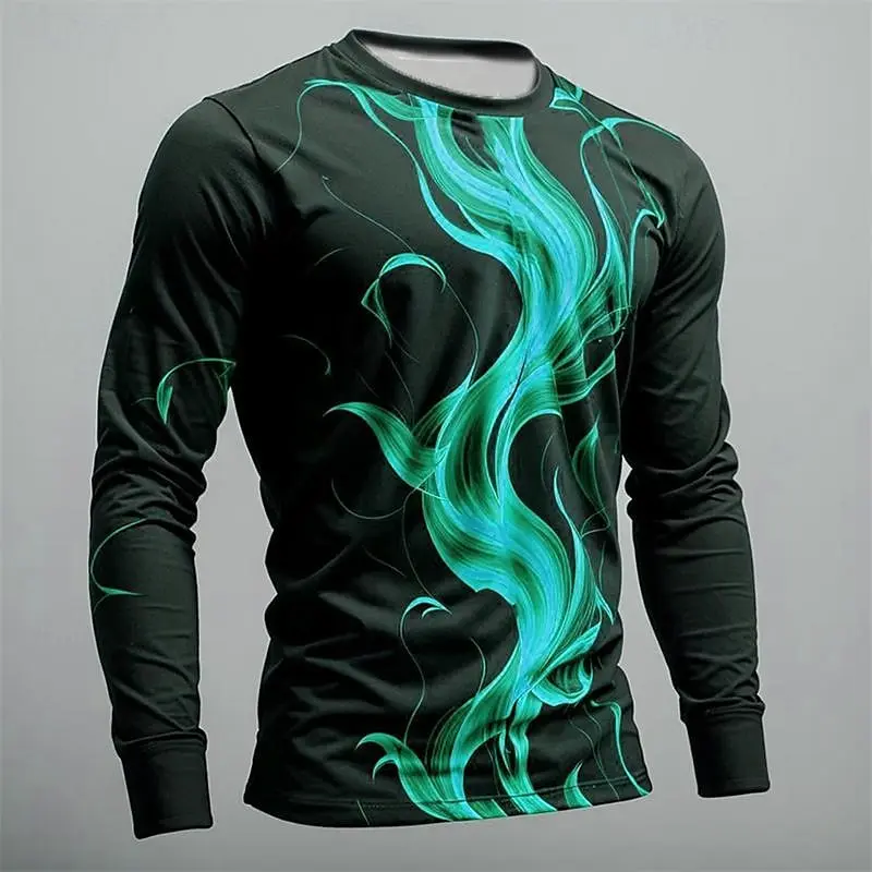 Funny 3D Print T Shirt For Men Casual O-neck Loose Pullover Fashion Cotton Long Sleeve T-shirt Autumn Trend Harajuku Men's Tops
Funny 3D Print T Shirt For Men Casual O-neck Loose Pullover Fashion Cotton Long Sleeve T-shirt Autumn Trend Harajuku Men's Tops