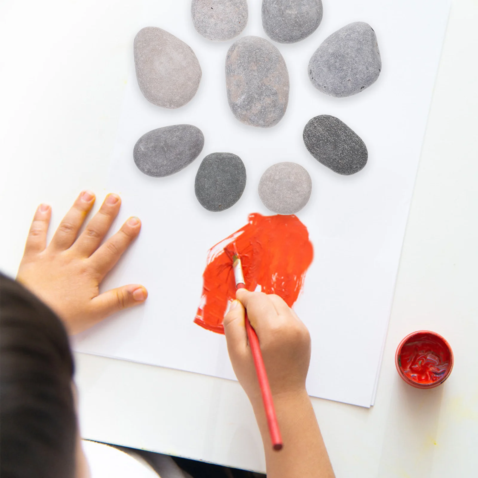 15Pcs Painting Rocks Smooth Stones Comfortable to Grasp Kids DIY Crafts Supplies Rocks for Drawing Painting DIY Crafts Supplies
15Pcs Painting Rocks Smooth Stones Comfortable to Grasp Kids DIY Crafts Supplies Rocks for Drawing Painting DIY Crafts Supplies