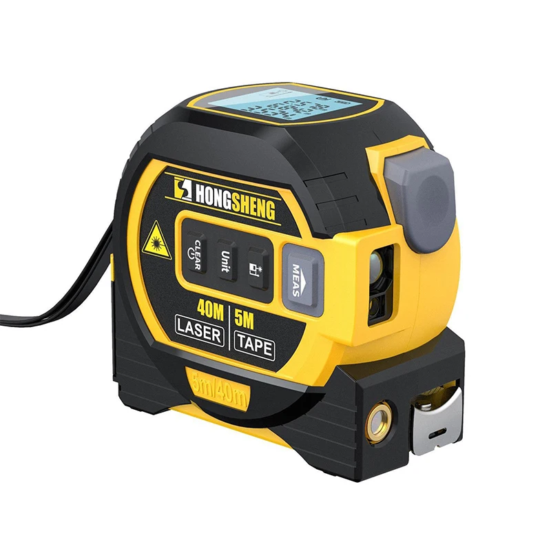 High Quality Portable Laser Distance Meter Automatic Digital LCD Display Laser Calibration Tape 40M Measuring Tool
High Quality Portable Laser Distance Meter Automatic Digital LCD Display Laser Calibration Tape 40M Measuring Tool