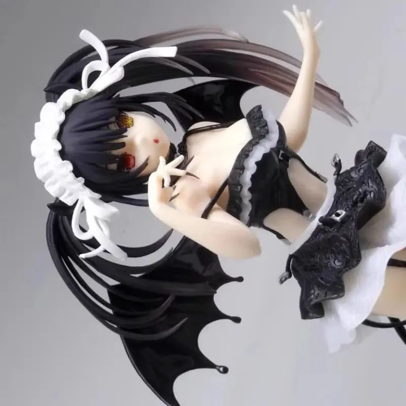 In Stock Black Twin Tails Demon Maid Desktop Ornament Bat Wings Devil Tail White Lace Apron One Leg Lift Table Decor Gift
In Stock Black Twin Tails Demon Maid Desktop Ornament Bat Wings Devil Tail White Lace Apron One Leg Lift Table Decor Gift