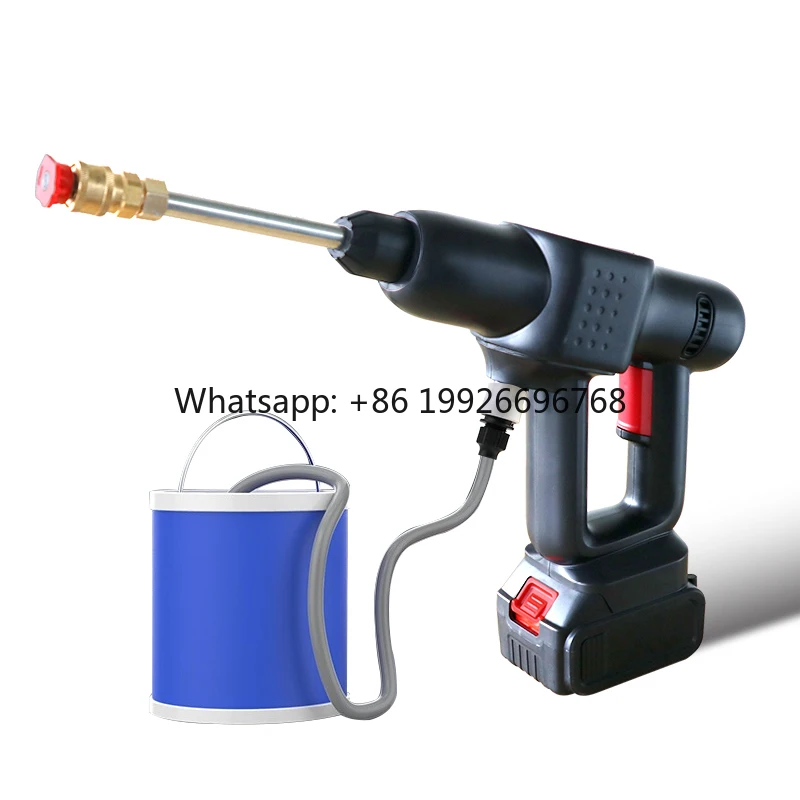 2021 Cordless Copper Car Washer Gun High Pressure Handheld Auto Spray Powerful Car Wash
2021 Cordless Copper Car Washer Gun High Pressure Handheld Auto Spray Powerful Car Wash