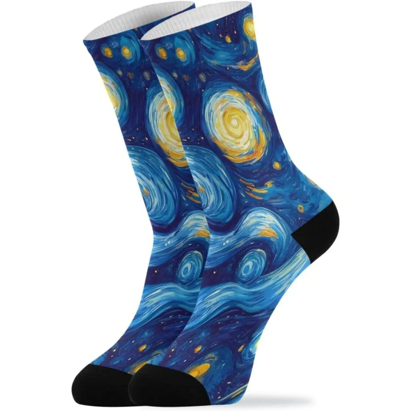 Style Starry Night Crew Socks Breathable Compression Athletic Socks for Women Men Sport Running Cycling
Style Starry Night Crew Socks Breathable Compression Athletic Socks for Women Men Sport Running Cycling