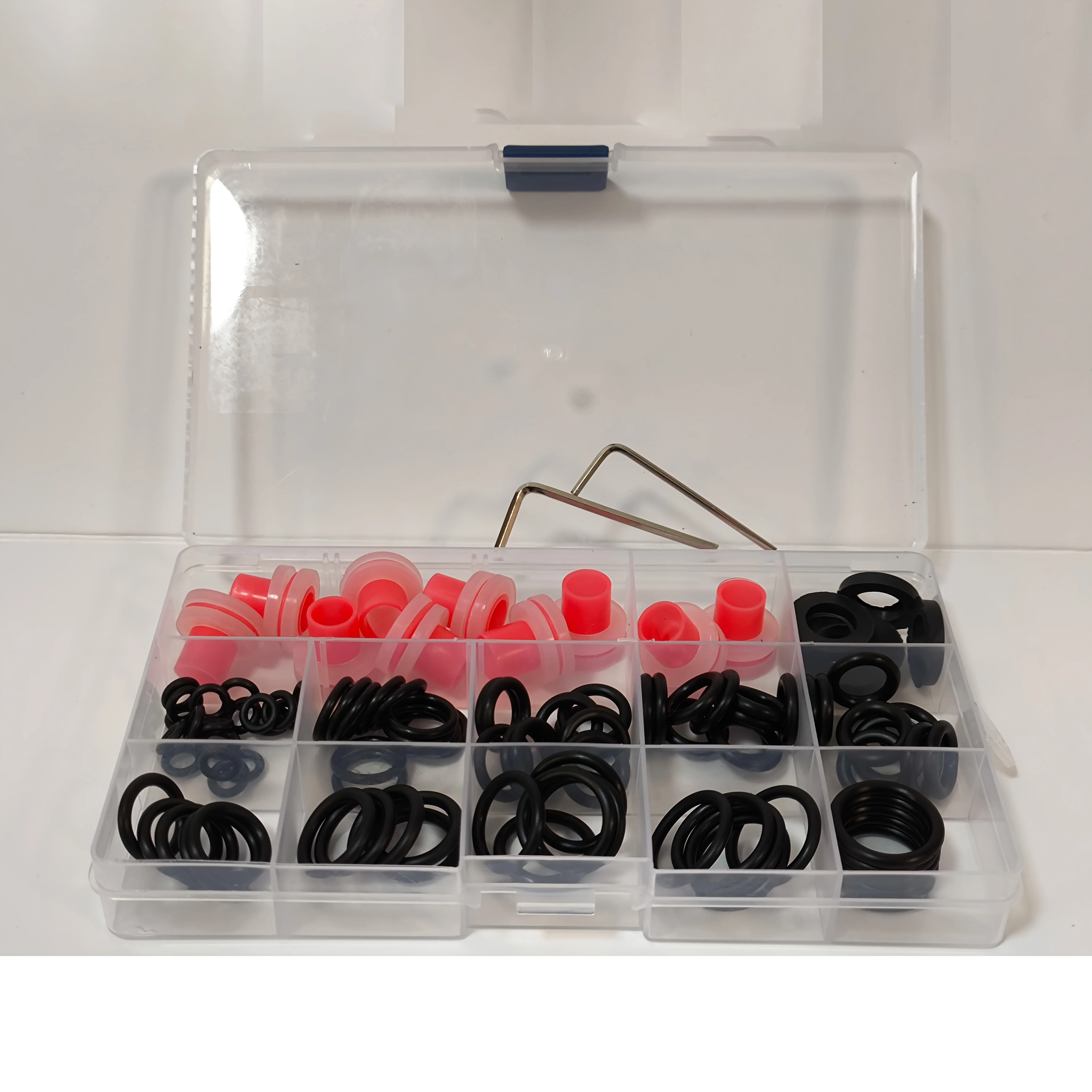 1 Set Silicone Sealing Ring & O-Ring Kit Universal Round Gasket for Kitchen Faucet Elbow & Angle Valves
1 Set Silicone Sealing Ring & O-Ring Kit Universal Round Gasket for Kitchen Faucet Elbow & Angle Valves