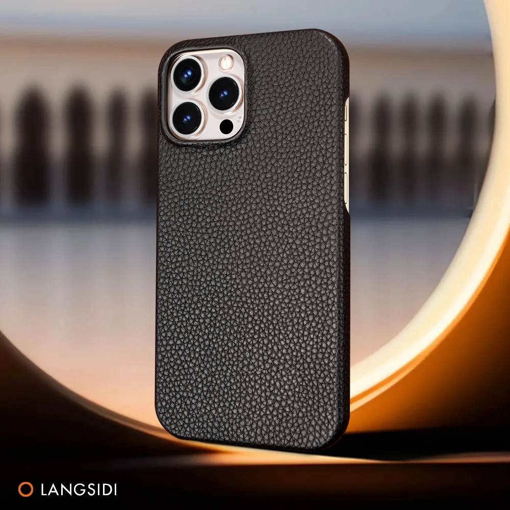 Clearance Sale Luxury Lychee Genuine Cowhide Leather Phone Case for iPhone 13 Pro Max 13Pro 13 Mini Shockproof Back Cover 
Clearance Sale Luxury Lychee Genuine Cowhide Leather Phone Case for iPhone 13 Pro Max 13Pro 13 Mini Shockproof Back Cover