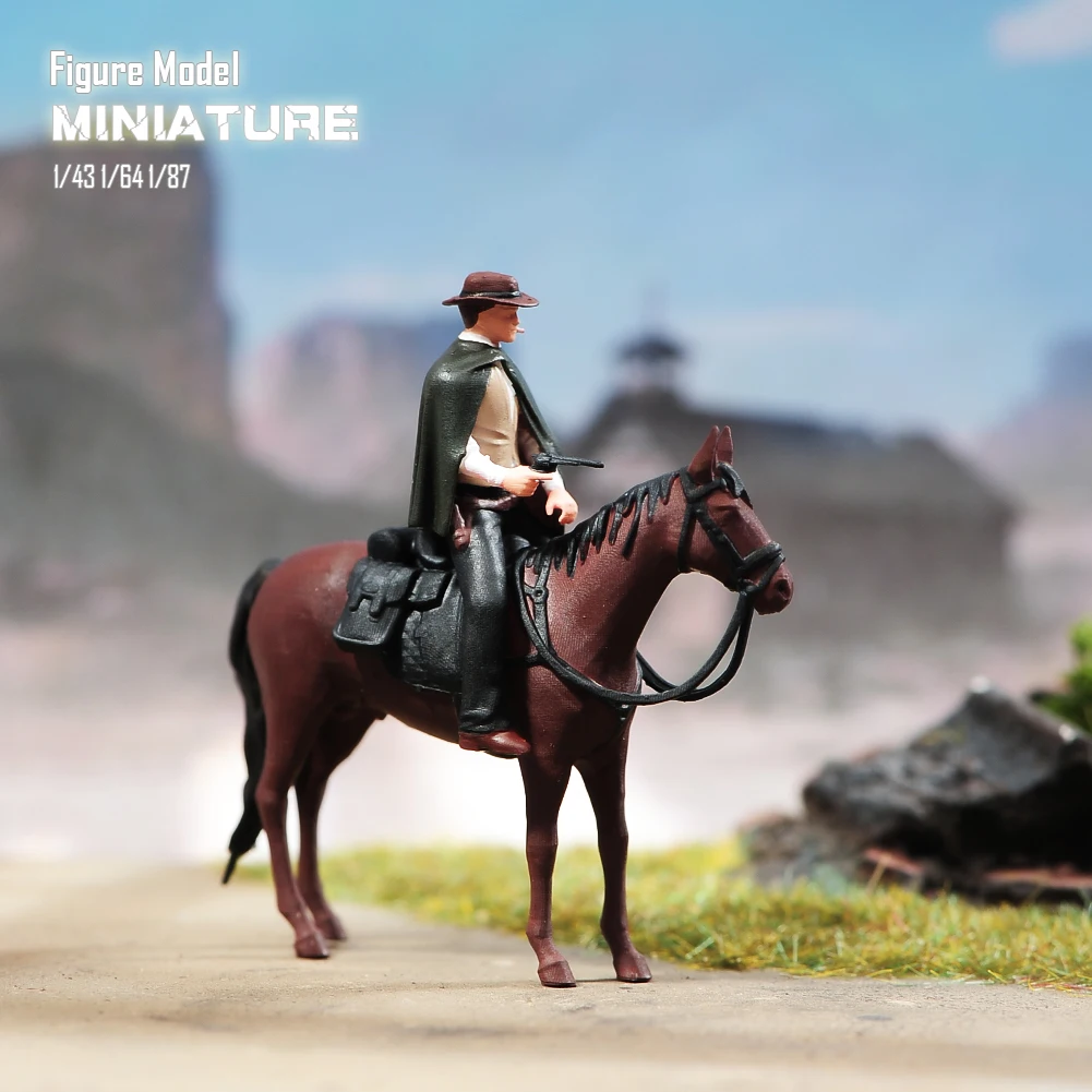 Painted Miniatures Model 1/18 1/24 1/43 1/64 1/87 Stylish Western Cowboy Team Unpainted Figure Model Toys View Decoration
Painted Miniatures Model 1/18 1/24 1/43 1/64 1/87 Stylish Western Cowboy Team Unpainted Figure Model Toys View Decoration
