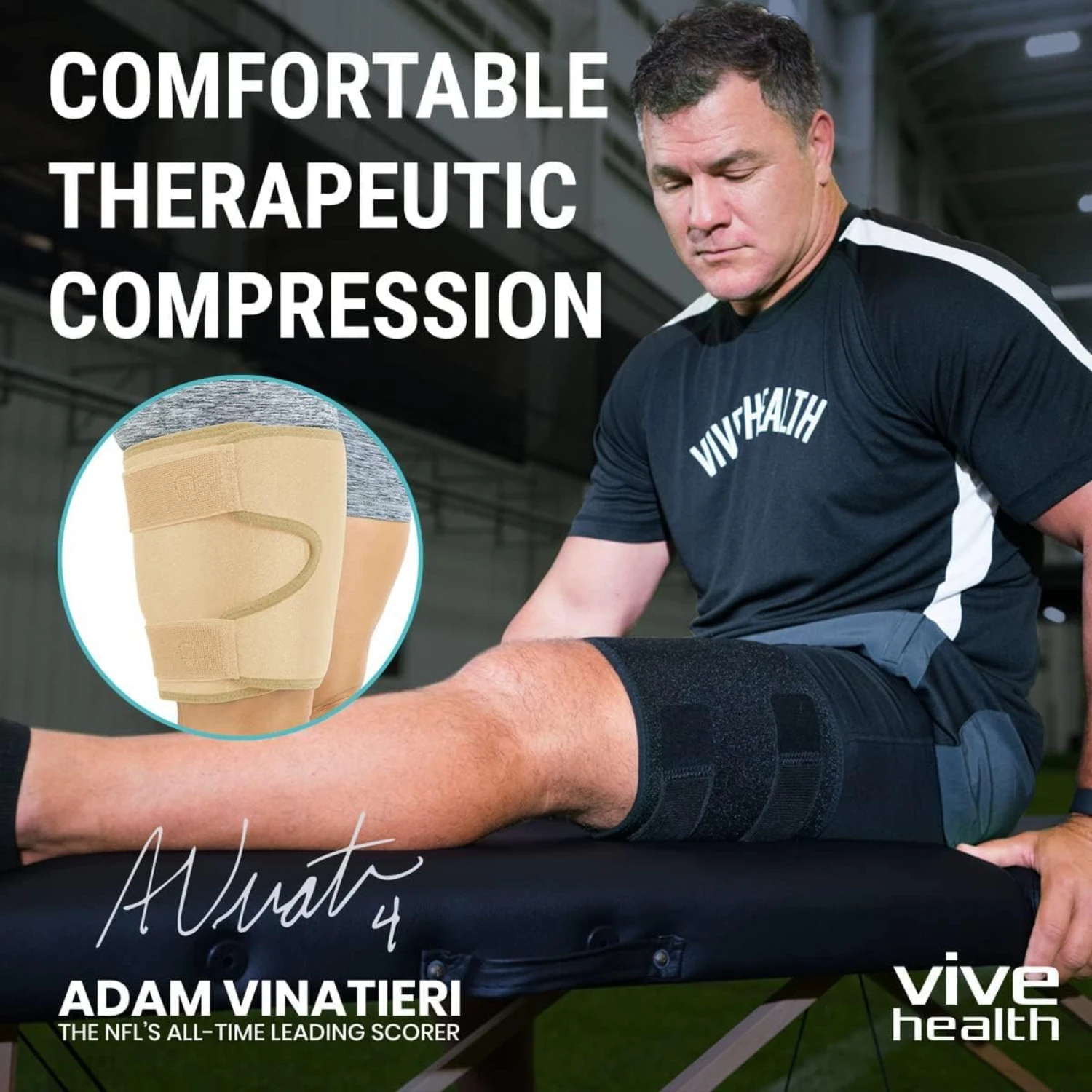 Thigh & Hamstring Compression Sleeve Brace for Men & Women (1 pair ) - Pain Relief Wrap for Sciatica, Hip Flexor, Groin, Leg, U
Thigh & Hamstring Compression Sleeve Brace for Men & Women (1 pair ) - Pain Relief Wrap for Sciatica, Hip Flexor, Groin, Leg, U