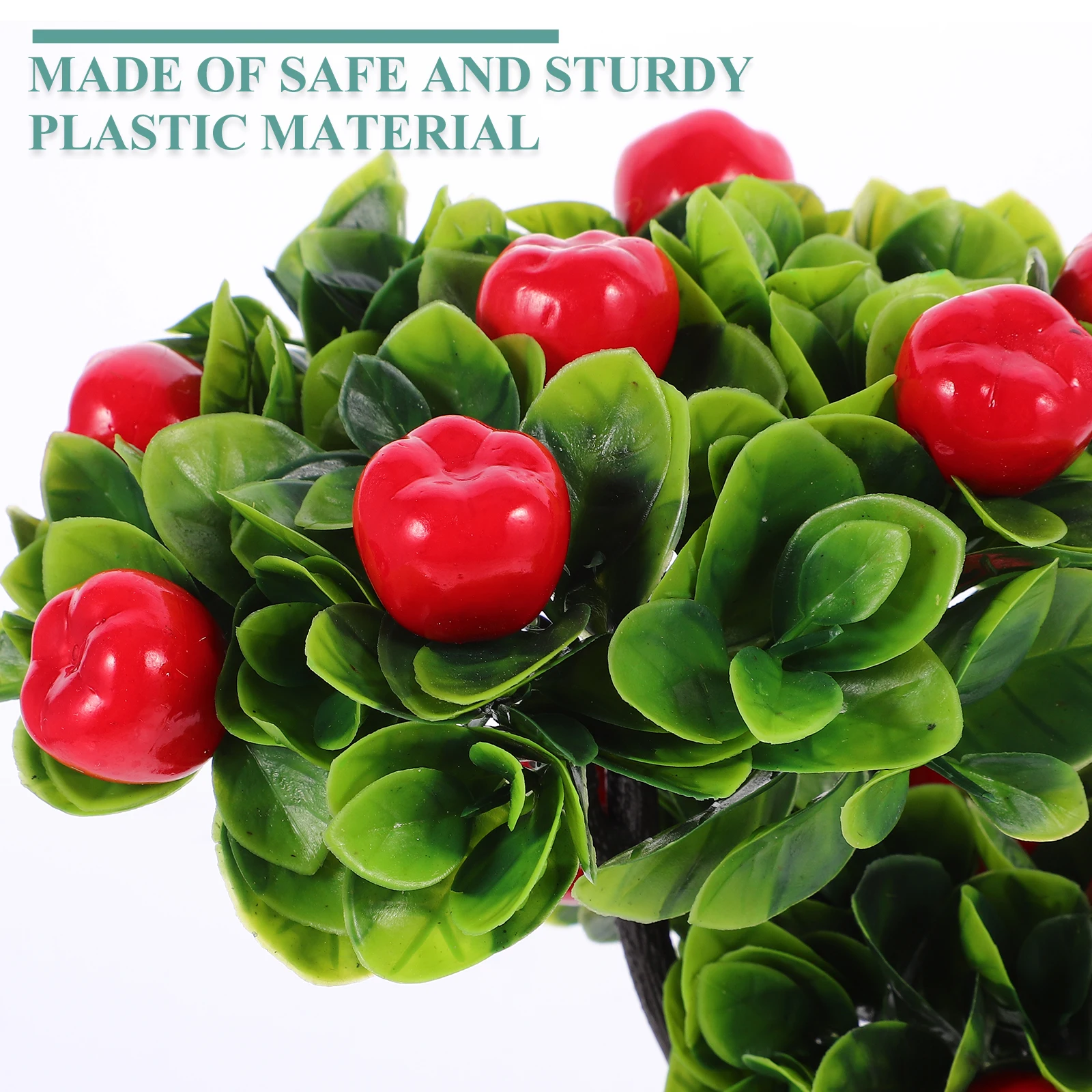 Simulated Apple Ornaments Decorative Trees for Home Decoration Artificial Flower Desktop Bonsai Fruit Plastic Small Office
Simulated Apple Ornaments Decorative Trees for Home Decoration Artificial Flower Desktop Bonsai Fruit Plastic Small Office