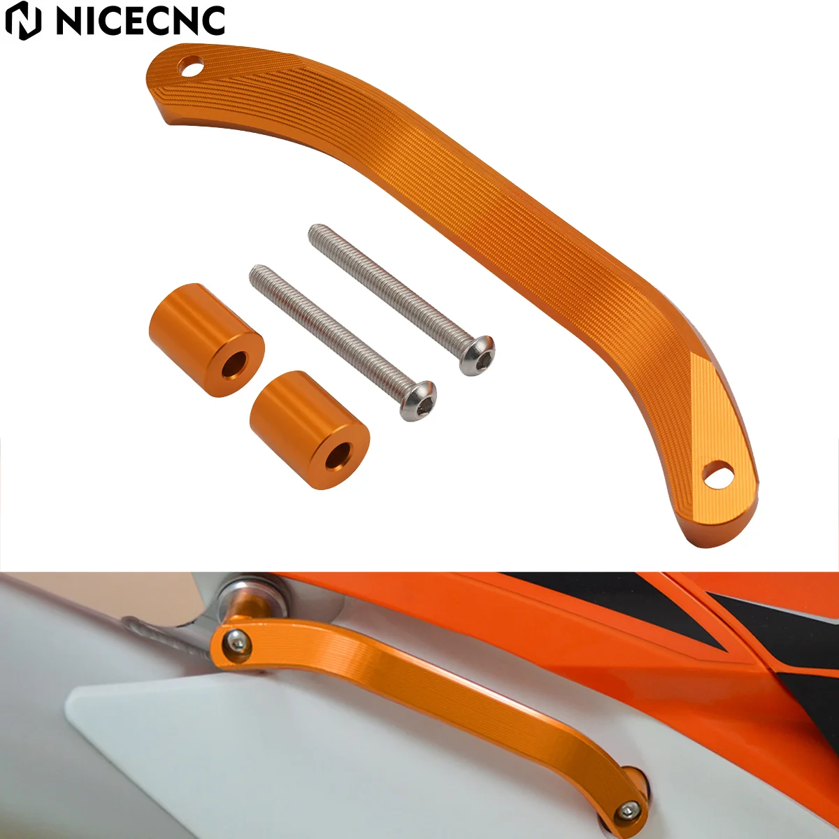 NICECNC For 2012-2015 KTM EXC 300 Rear Grab Handle Handrail Lever SXF 450 XC SX 125 150 200 250 300 350 450 500 EXCF XCFW XCF
NICECNC For 2012-2015 KTM EXC 300 Rear Grab Handle Handrail Lever SXF 450 XC SX 125 150 200 250 300 350 450 500 EXCF XCFW XCF