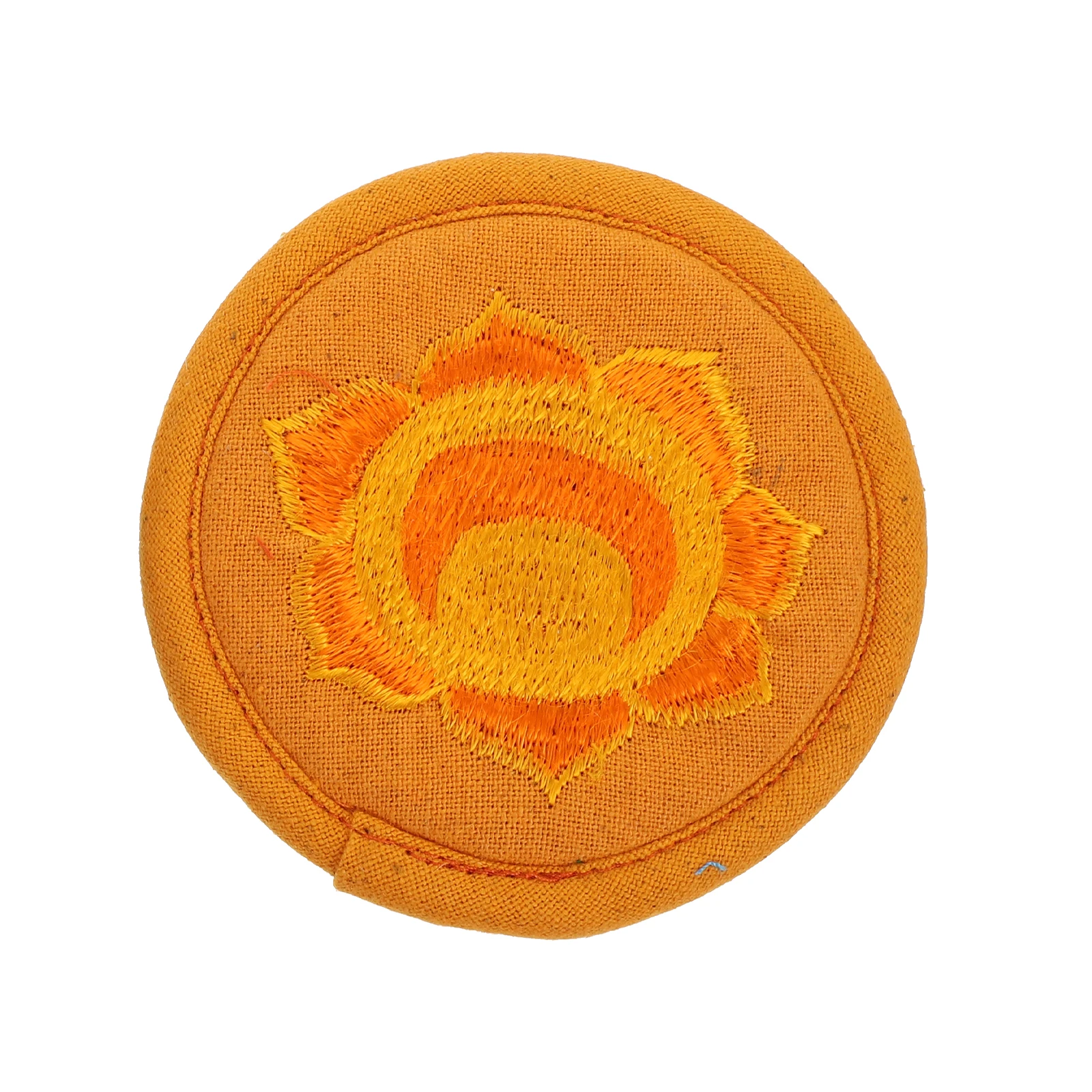 Embroidered Teapot Pad 16cm Orange Dual-layer Sound Bowl Mat Religious Cushion Accessories Decor Long-lasting
Embroidered Teapot Pad 16cm Orange Dual-layer Sound Bowl Mat Religious Cushion Accessories Decor Long-lasting