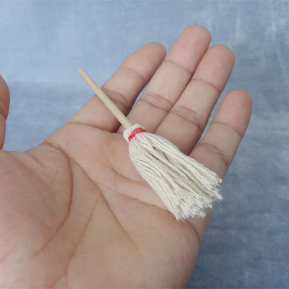 2Pcs Mini Cleaning Tool Set Creative Fairy Garden Mop Bucket 12:1 Miniature House Furniture Accessories Kids Playing
2Pcs Mini Cleaning Tool Set Creative Fairy Garden Mop Bucket 12:1 Miniature House Furniture Accessories Kids Playing