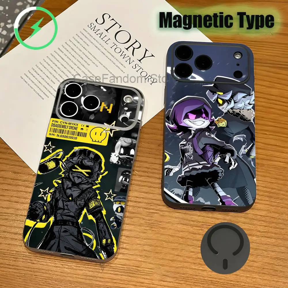 M-murder-drones For iPhone 17,16,15,14,13,12,11,Pro,Max,Plus Magnetic Wireless Charging Transparent gray Phone Case
M-murder-drones For iPhone 17,16,15,14,13,12,11,Pro,Max,Plus Magnetic Wireless Charging Transparent gray Phone Case