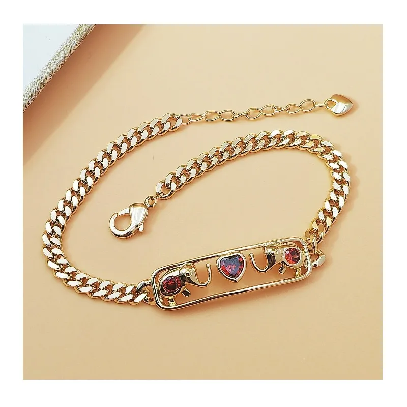 Hot Sale New Fashion Simple Hollow Love Bracelet Women's Trend Versatile High-end Bracelet Cuban Chain
Hot Sale New Fashion Simple Hollow Love Bracelet Women's Trend Versatile High-end Bracelet Cuban Chain
