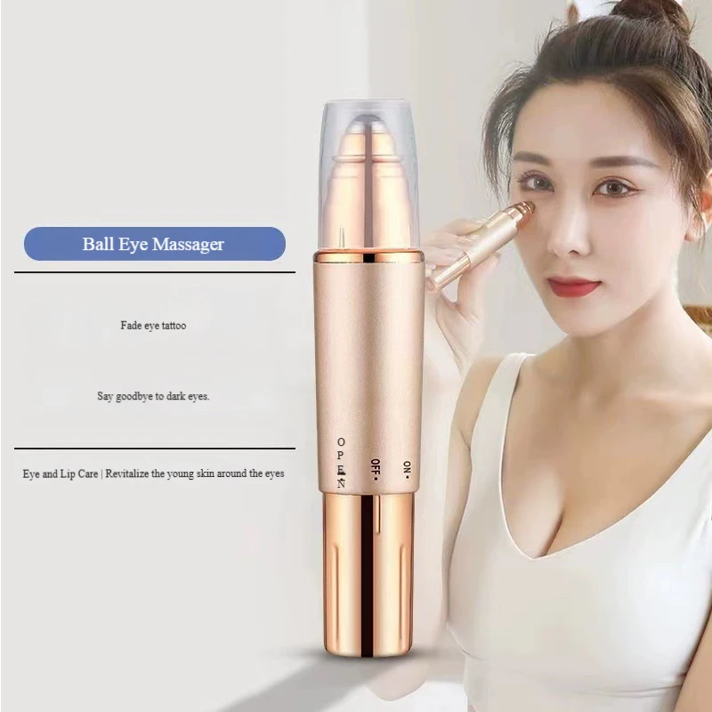 High-Frequency Vibrating Eye Massager, Portable Roller Ball Device for Soothing Eye & Face, Home Care Tool
High-Frequency Vibrating Eye Massager, Portable Roller Ball Device for Soothing Eye & Face, Home Care Tool
