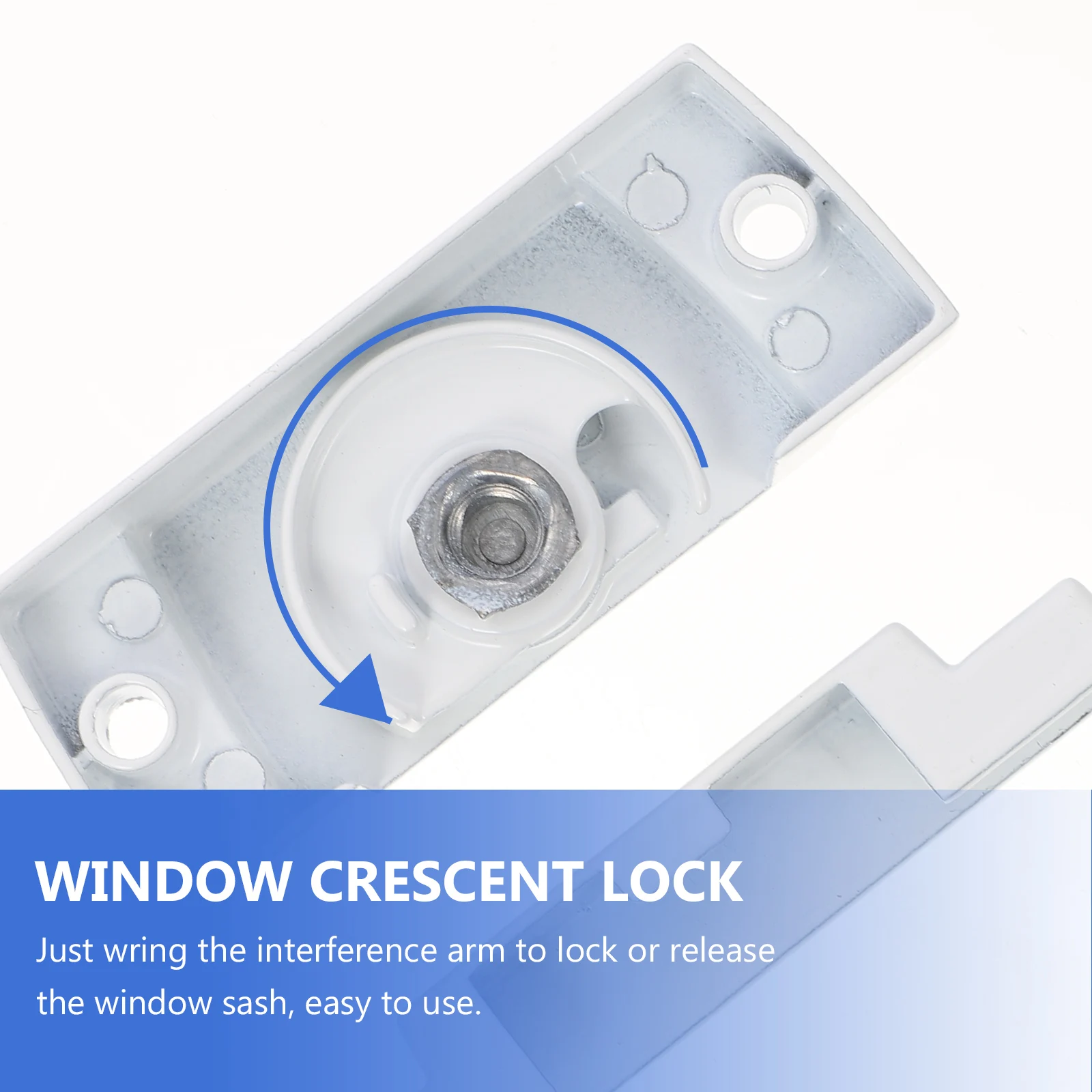 2Sets Sliding Window Sash Locks Zinc Alloy Security Blocker Locks Safety Prevent Window Opening Anti-Theft
2Sets Sliding Window Sash Locks Zinc Alloy Security Blocker Locks Safety Prevent Window Opening Anti-Theft