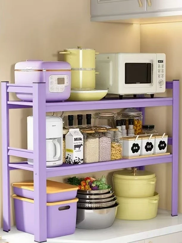 Purple Home Use Multi-layer Storage Ra for Balcony And Utili Room Adjustable Height Metal elf Organizer Carbon Steel
Purple Home Use Multi-layer Storage Ra for Balcony And Utili Room Adjustable Height Metal elf Organizer Carbon Steel