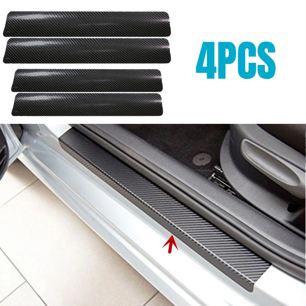 4PCS Car Trunk Door Sill Scratch Protection Decal Film Car Door Threshold Anti-collision Decorative Strip Carbon Fiber Stickers
4PCS Car Trunk Door Sill Scratch Protection Decal Film Car Door Threshold Anti-collision Decorative Strip Carbon Fiber Stickers