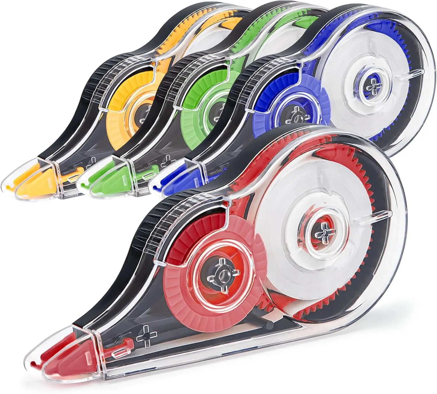 4 Pcs Correction Tape for School Office, Smooth Applicator for Instant Corrections, Tear-Resistant Bulk, 0.2 in Width
4 Pcs Correction Tape for School Office, Smooth Applicator for Instant Corrections, Tear-Resistant Bulk, 0.2 in Width