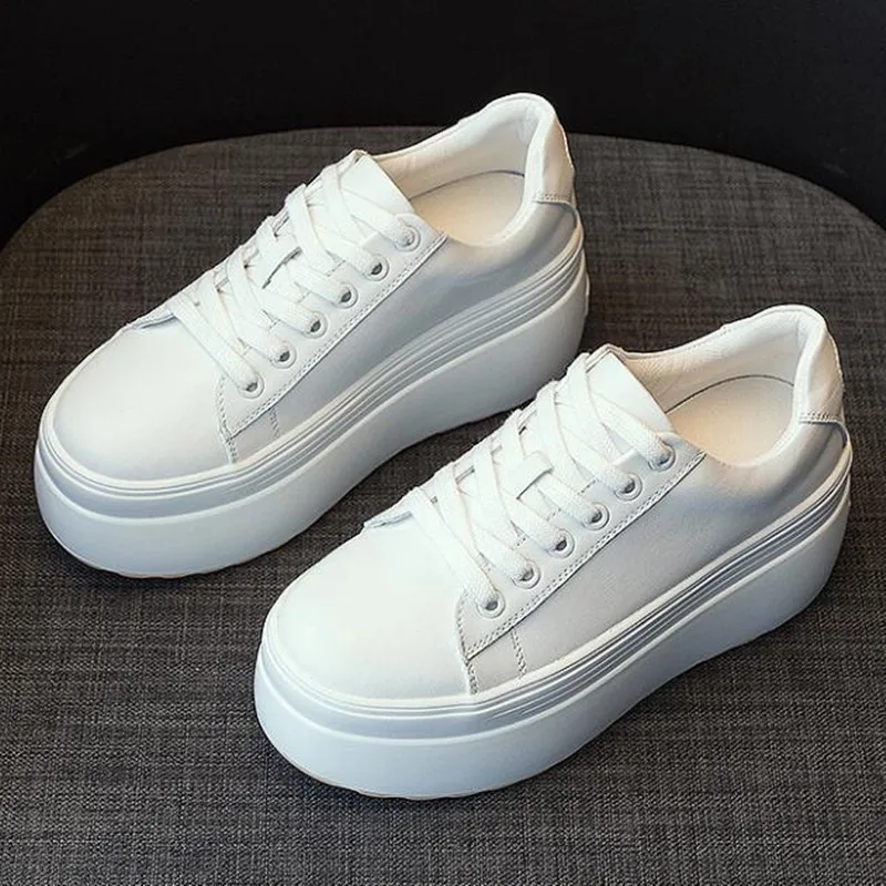 Luxury Fashion Genuine Leather Women Casual Shoes Super Thick 8cm Platform Wedge Women Sneakers Summer Skateboard Chunky Shoes
Luxury Fashion Genuine Leather Women Casual Shoes Super Thick 8cm Platform Wedge Women Sneakers Summer Skateboard Chunky Shoes