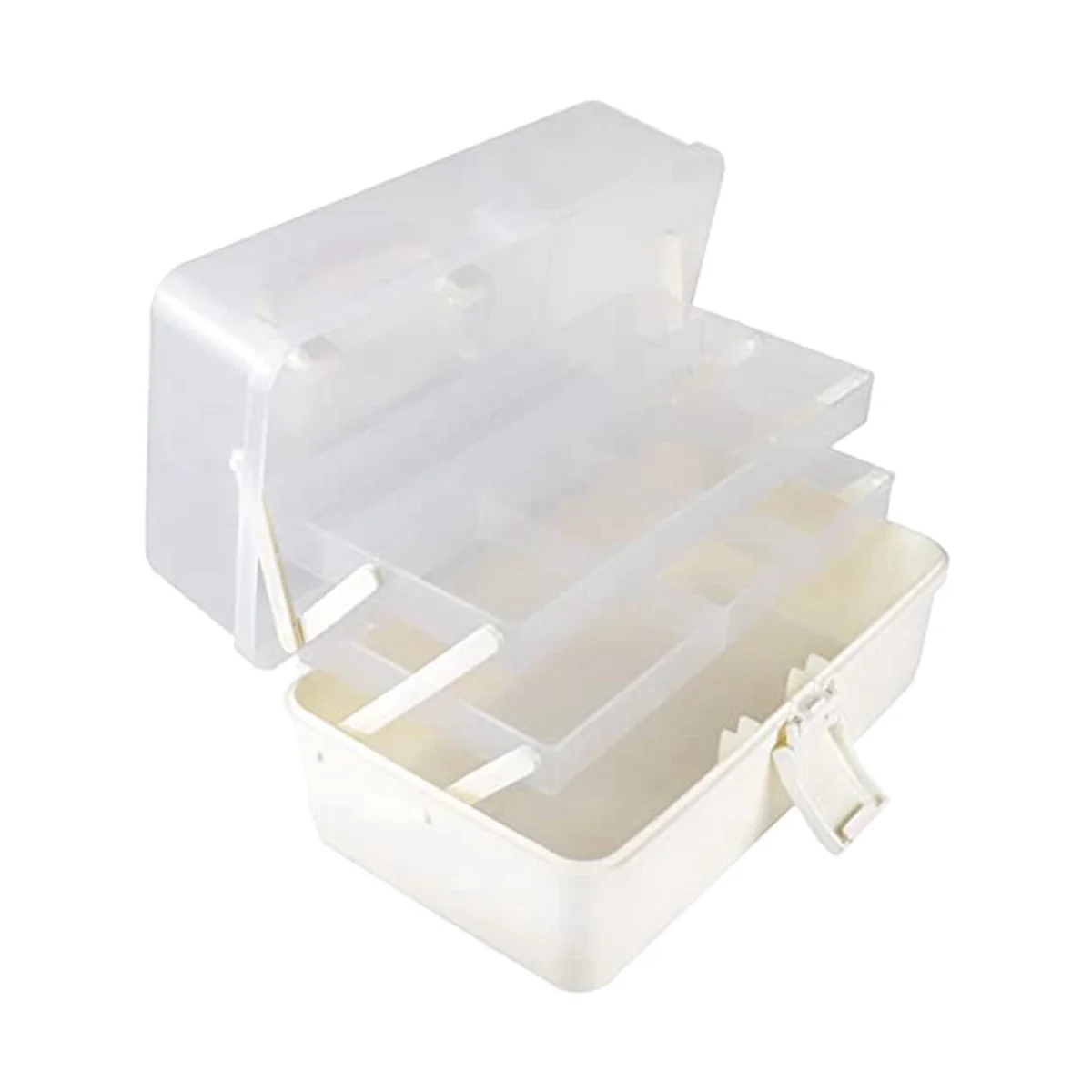 Craft Storage Box Organizer 3-Tier Fishing Tackle Box Organizer Sewing Box Nail Art Organizer with Handle Tool
Craft Storage Box Organizer 3-Tier Fishing Tackle Box Organizer Sewing Box Nail Art Organizer with Handle Tool
