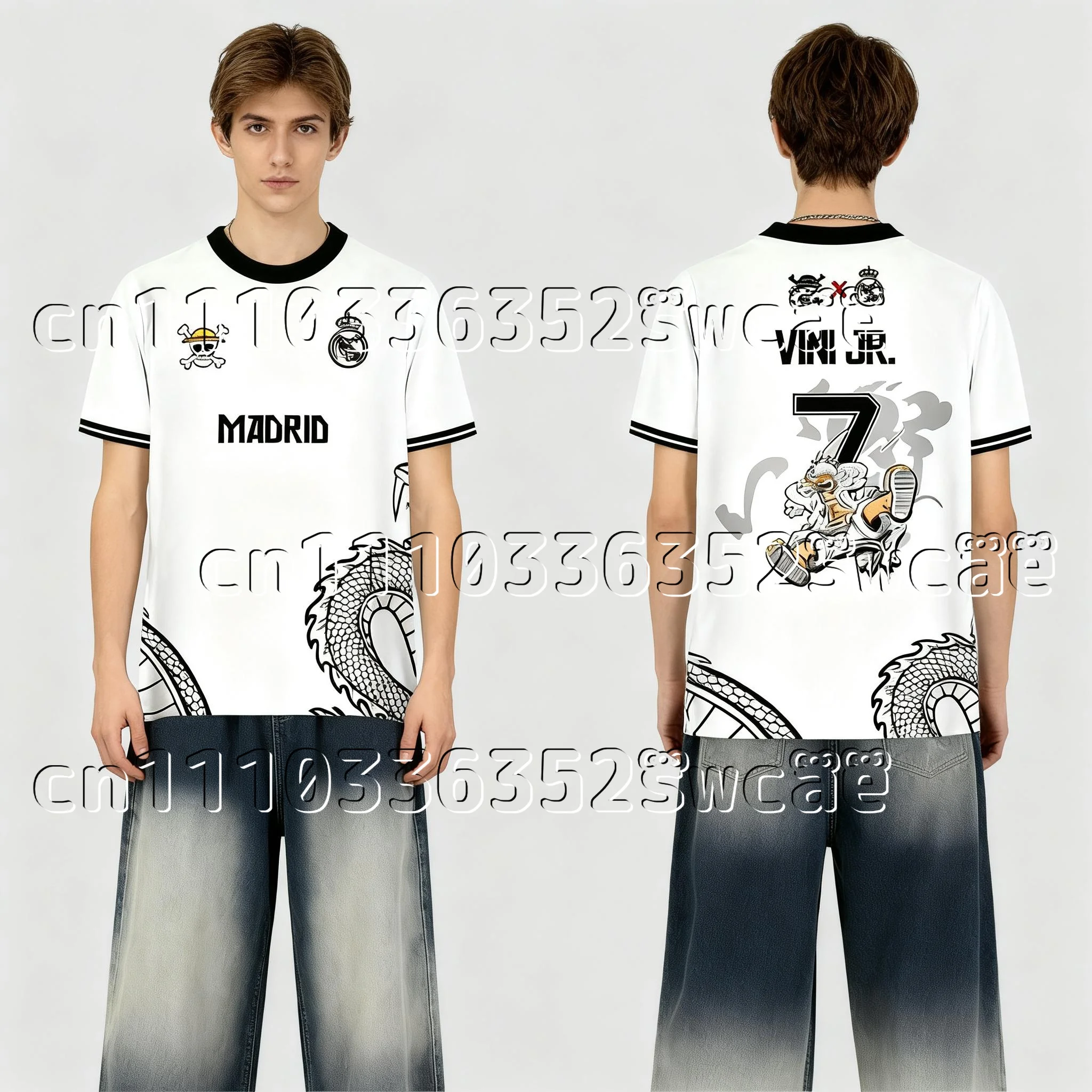 Новая летняя футболка FamilyMatching No.10 Special Edition One Piece D. Luffy для детей/взрослых, дышащая, быстросохнущая.
Новая летняя футболка FamilyMatching No.10 Special Edition One Piece D. Luffy для детей/взрослых, дышащая, быстросохнущая.