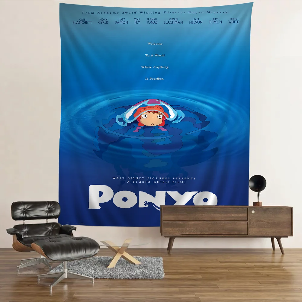 P-Ponyo O-On C-Cliff By T-The S-Sea Hanging Bohemian Tapestry Cheap Hippie Wall Hanging Wall Tapestries Mandala Wall Home Decor
P-Ponyo O-On C-Cliff By T-The S-Sea Hanging Bohemian Tapestry Cheap Hippie Wall Hanging Wall Tapestries Mandala Wall Home Decor