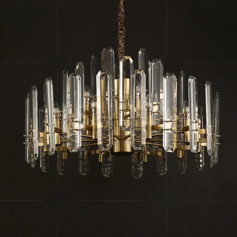 Modern Luxury Crystal Chandelier Gold Hanging Pendant Light for Hotel Dining Room Villa Decor Luster Led Crystal Ceiling Lamp
Modern Luxury Crystal Chandelier Gold Hanging Pendant Light for Hotel Dining Room Villa Decor Luster Led Crystal Ceiling Lamp